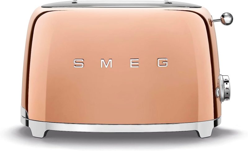 2 Slice Retro Toaster (Rose Gold) - Image 3