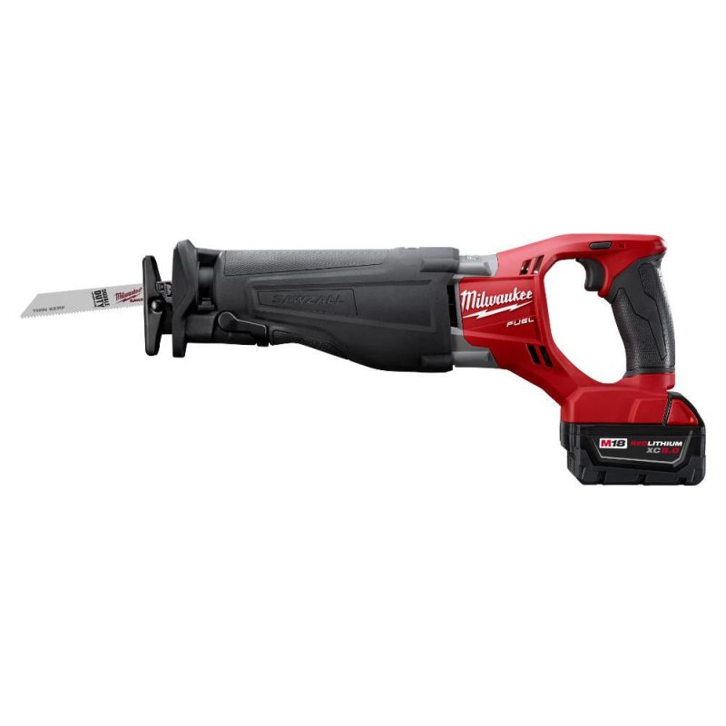 2024 Milwaukee M18 FUEL 18-Volt Lithium-Ion Brushless Cordless Combo Kit (10-Tool) W/(2) 5.0 Ah Batteries, (1) Charger, (2) Tool Bags - Image 8