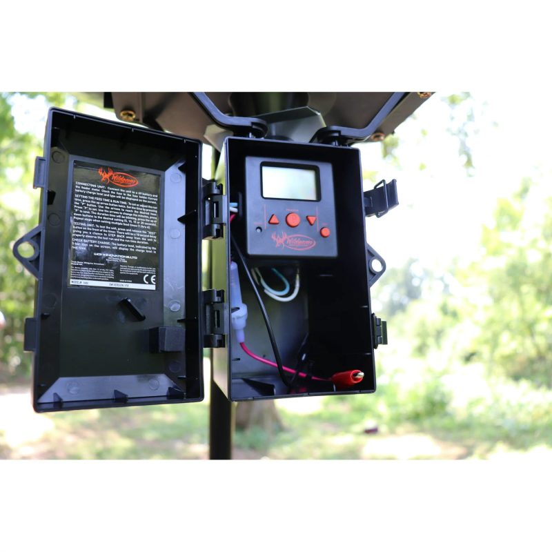 Wildgame Innovations Sports and Outdoors Quick Set Game Feeder, 30-Gal - Image 4