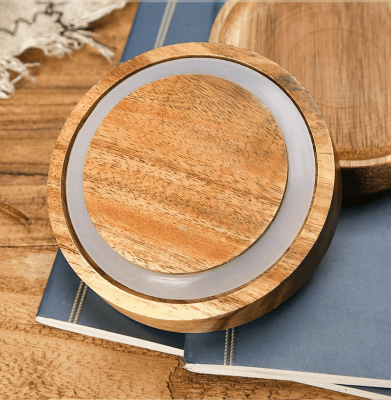 Acacia & Glass Food Storage Bins - Image 4