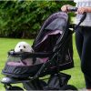 No-Zip NV Pet Stroller for Cats/Dogs, Zipperless Entry, Easy One-Hand Fold, Gel-Filled Tires, Plush Pad + Weather Cover Included, 3 colors - Image 16