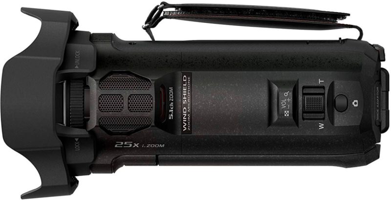 Panasonic – HC-VX870K 4K Ultra HD Flash Memory Camcorder – Black - Image 2