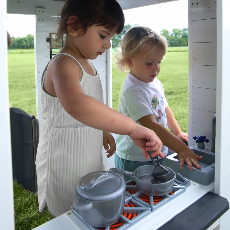 Backyard Discovery Sweetwater Playhouse – White - Image 5