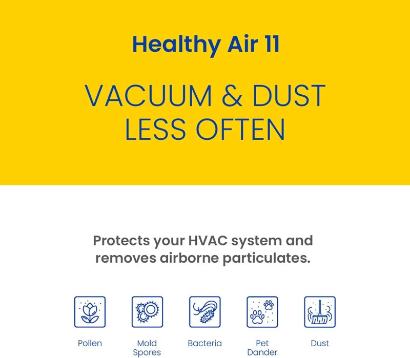 AprilAire 210 Replacement Filter for AprilAire Whole House Air Purifiers  ?MERV 11  Clean Air & Dust  20x25x4 Air Filter (Pack of 1) - Image 5