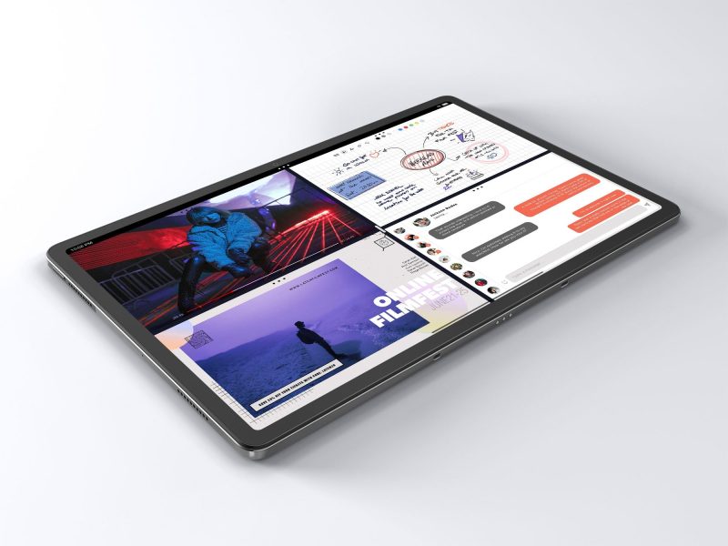 Lenovo – Tab P12 with Lenovo Tab Pen Plus – ZACH0165US – Storm Grey - Image 15