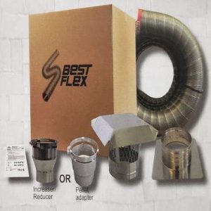 25′ Chimney Piping Kit for HP22I and HP22I-SS