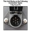 Heavy Ranger MUTT Universal Trailer Light Tester, Portable & Water-Resistant, 7-Way Round Pin, Commercial Use - Image 5