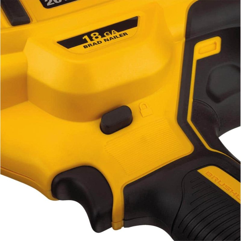 20V MAX XR Lithium-Ion Cordless 18-Gauge Brad Nailer (Tool Only) DCN680B - Image 9
