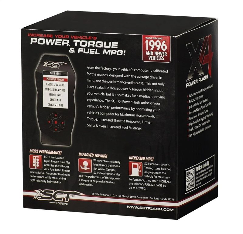 SCT Performance 7015 X4 Power Flash Programmer - MadeInUSA - Image 4