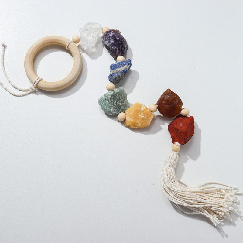 7 Natural Stones Wall Hanging - Image 8