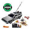 LEGO Icons Back to the Future Time Machine 10300, Model Car Building Kit, Based on the DeLorean from the Classic Movie - Image 3