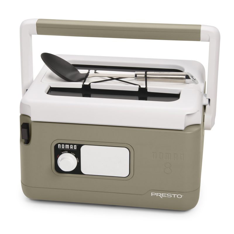 Presto 8-Quart Nomad Traveling Slow Cooker in Tan - Image 2