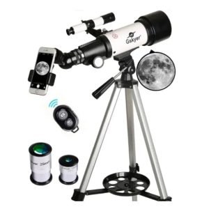 Gskyer 70mm aperture 400mm AZ mount astronomical refracting telescope
