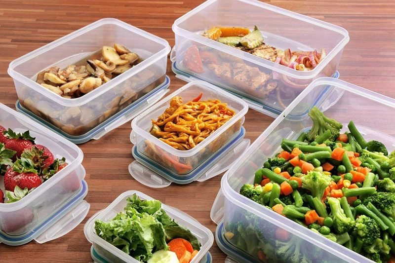 18 Pieces Plastic Food Containers set - Image 7