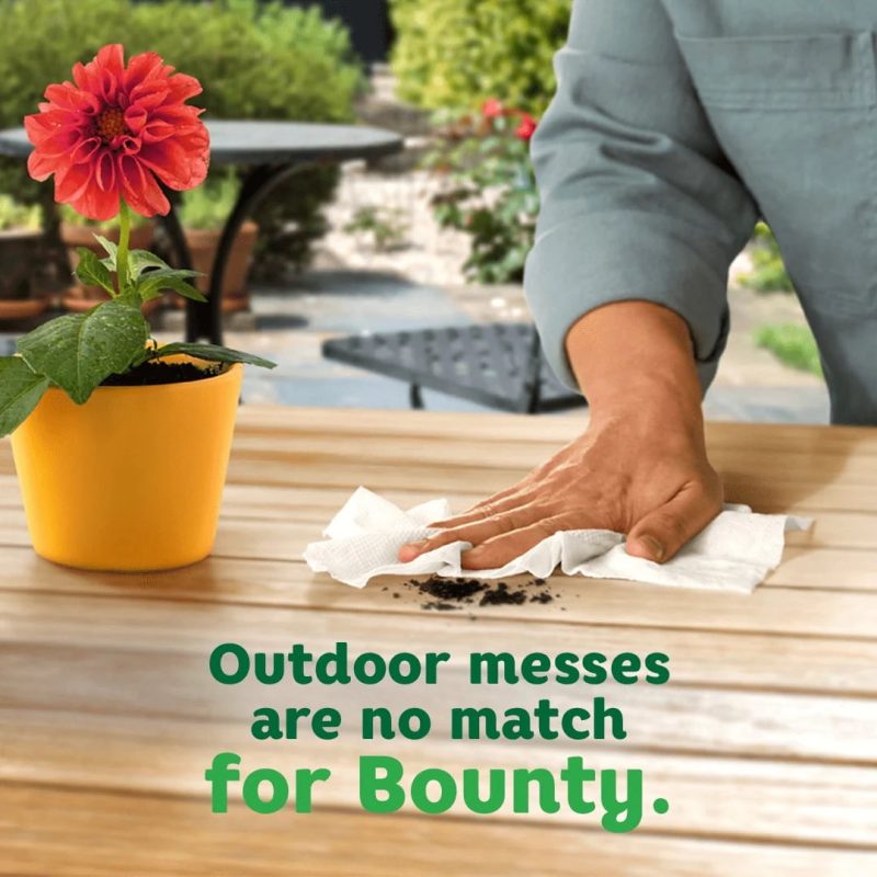 Bounty Select-a-Size Paper Towels, 12 Double Rolls, White - Image 4