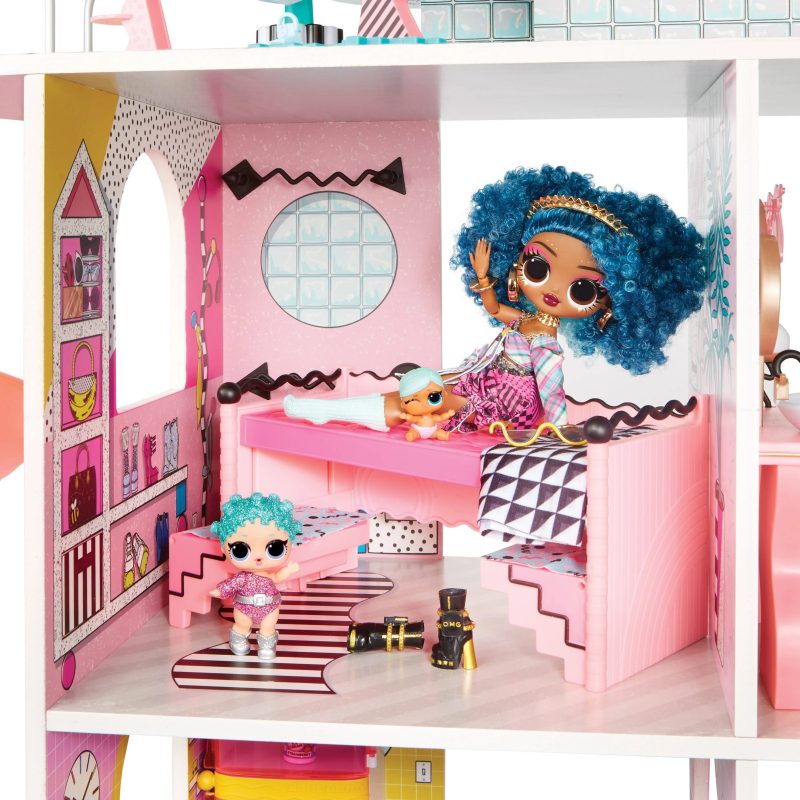 L.O.L. Surprise! OMG Fashion House Playset with 85+ Surprises, Made from Real Wood - Image 10
