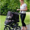 No-Zip NV Pet Stroller for Cats/Dogs, Zipperless Entry, Easy One-Hand Fold, Gel-Filled Tires, Plush Pad + Weather Cover Included, 3 colors - Image 4