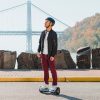 Hover-1 – Ranger Electric Self-Balancing Scooter w/6 mi Max Range & 7 mph Max Speed- Premium Bluetooth Speaker – Gray - Image 7