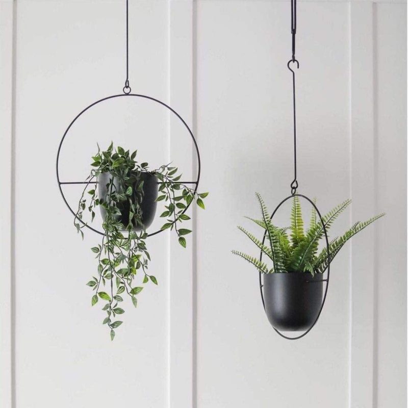 AeroHaloTM – Metal Hanging Planter - Image 2