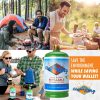 Flame King 4 pack Eco Friendly Sustainable 1lb Refillable Propane Tank LP Cylinder - Image 6