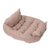 3-in-1 Cozy Boho Cushion Dog Mattress Bed - Image 18