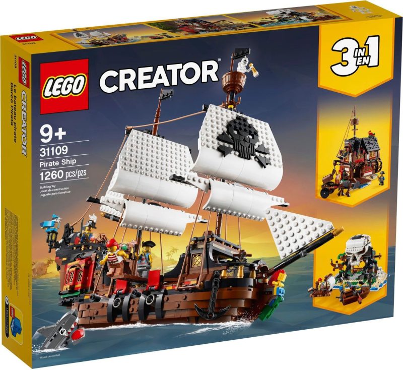 LEGO – Creator 3in1 Pirate Ship 31109 - Image 3