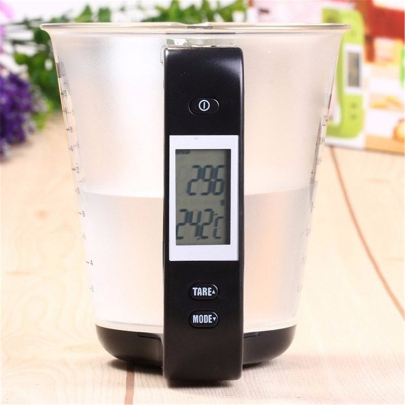 1000g Electronic Digital Kitchen Measurement Cup with LCD Display - Image 3