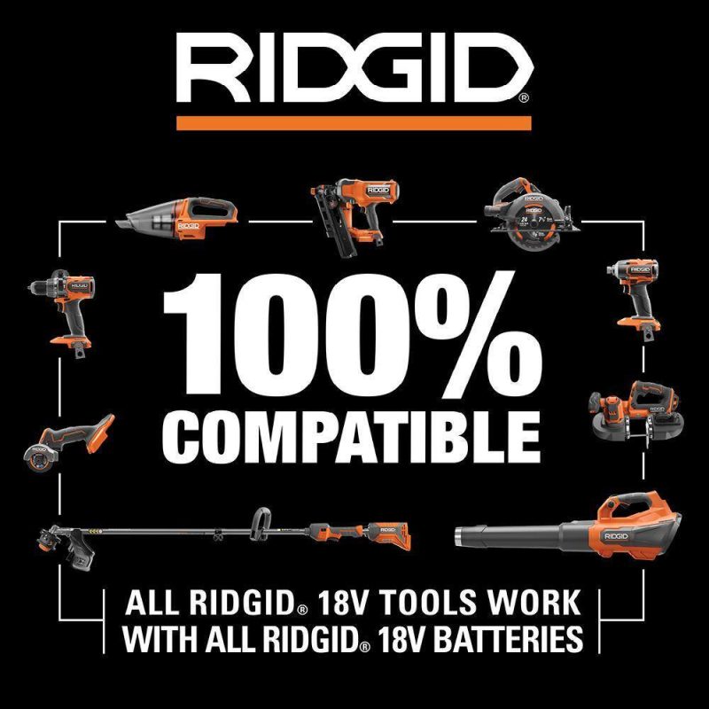 RIDGID 18V Brushless Cordless Nailer Combo Kit with Brad & Finish Nailers, Battery & Charger - Image 14