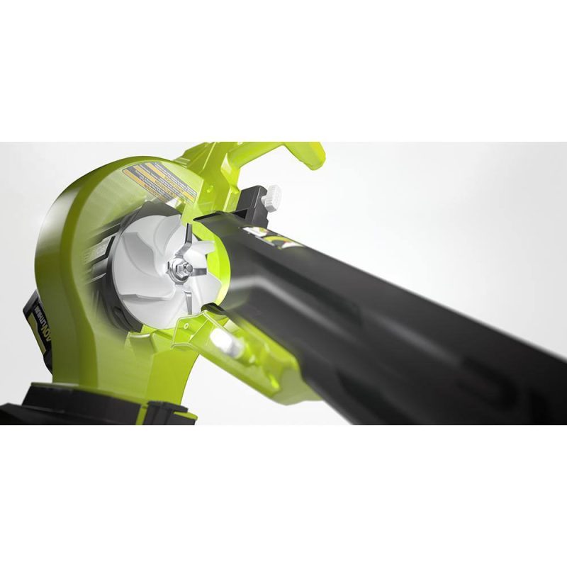 RYOBI 40V Vac Attack Cordless Leaf VacuumMulcher with (2) 5.0 Ah Batteries and (1) Charger RY40451-2B - Image 10