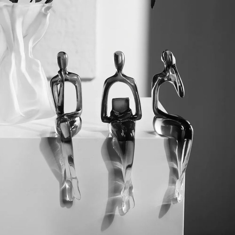 Abstract Bookshelf Display Sculpture - Image 7