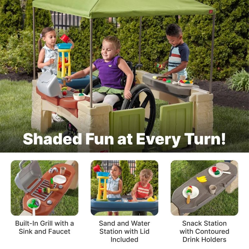 Step2 All Around Playtime Patio with Canopy - MadeInUSA - Image 10
