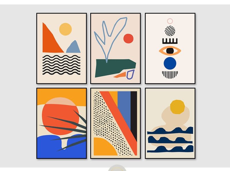 Abstract Sunset Scene - Image 5