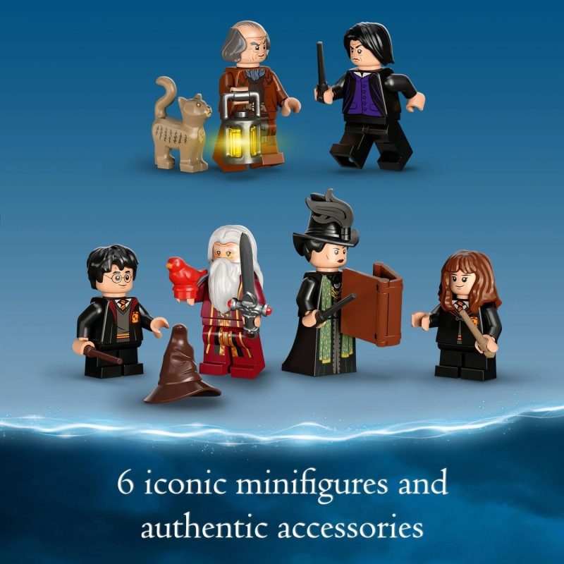 LEGO Harry Potter Hogwarts: Dumbledore’s Office 76402 Castle Toy, Set with Sorting Hat, Sword of Gryffindor and 6 Minifigures, for Kids Aged 8 Plus - Image 5