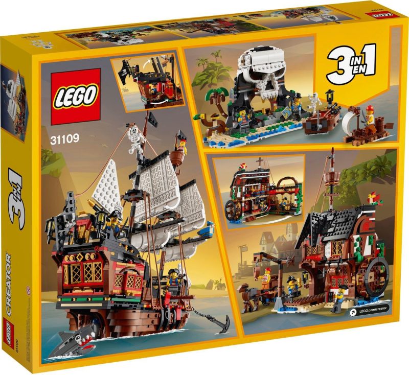 LEGO – Creator 3in1 Pirate Ship 31109 - Image 4