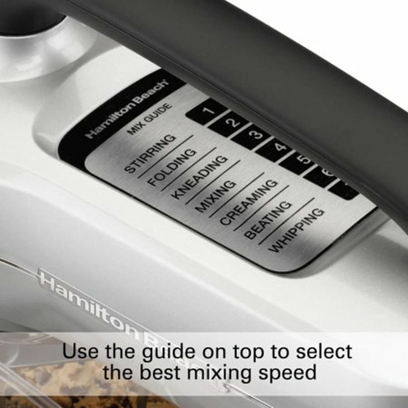 Hamilton Beach 7 Speed Silver Stand Mixer - Image 4
