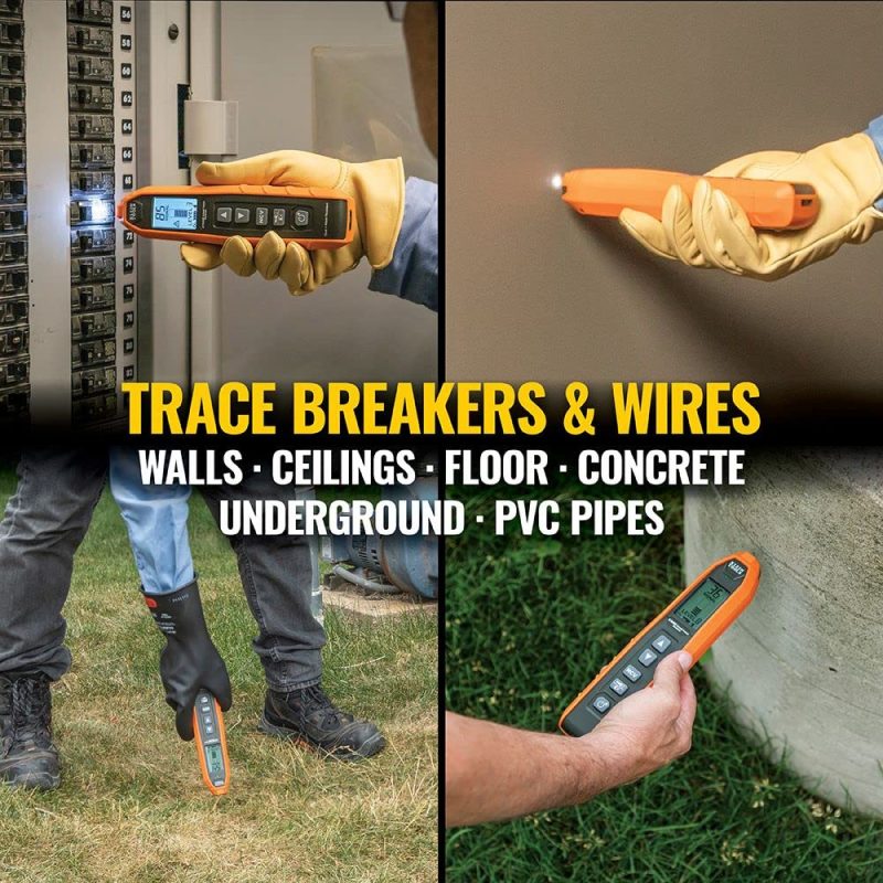 ET450 Advanced Circuit Breaker Finder and Wire Tracer Kit for Energized and Non-Energized Breakers, Fuses, and Wires - Image 3