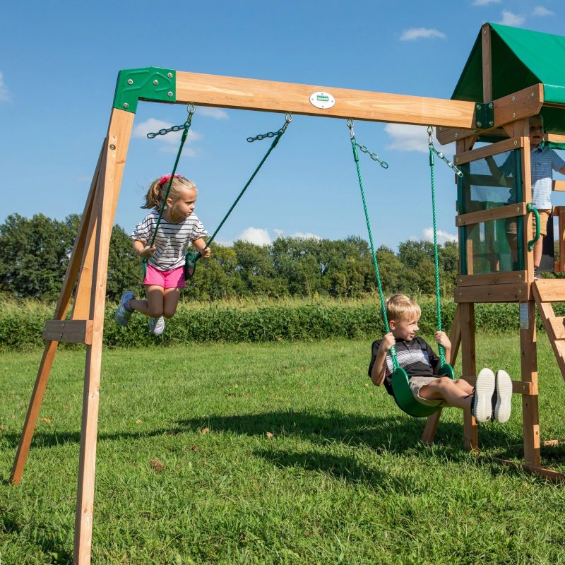 Backyard Discovery Buckley Hill Swing Set - Image 5