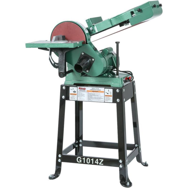 Grizzly Industrial 6 in. x 48 in. Belt 9 in. Disc Z Series Combination Sander G1014Z - Image 2