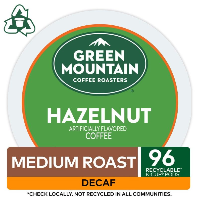 Green Mountain Hazelnut Decaf Light Roast Coffee K-Cup Pods, 96 Count - Image 11