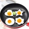 5Pcs Non Stick Stainless Steel, Fried Egg, Pancake Ring Mold - Image 4