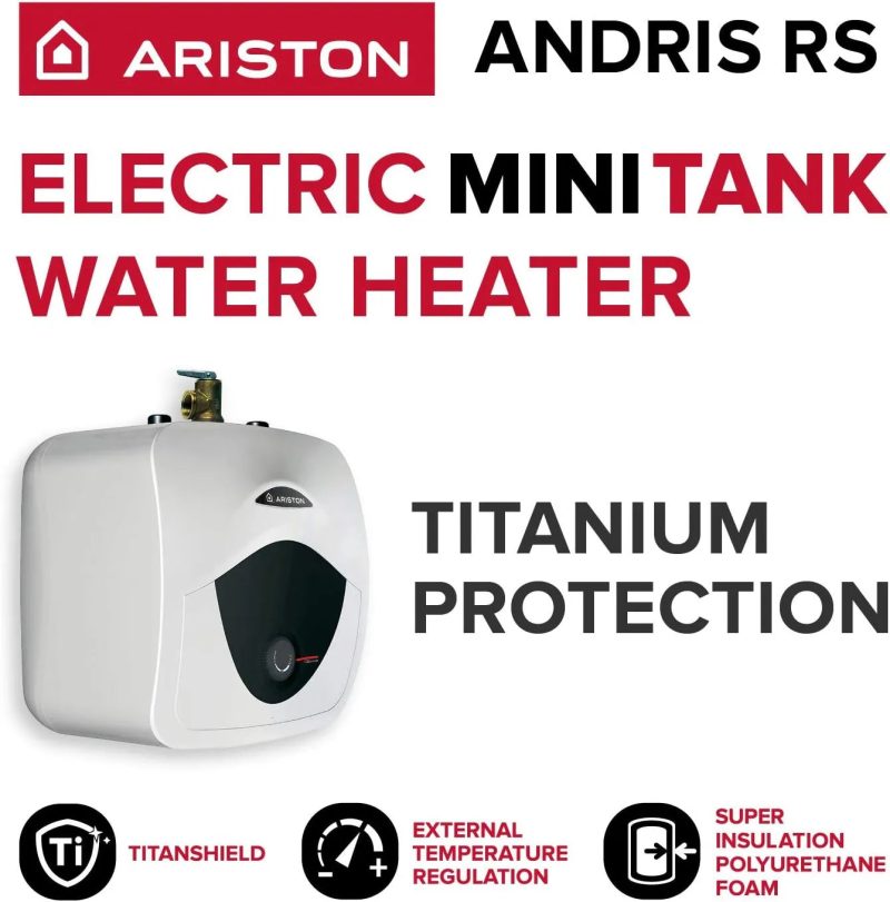 Ariston 8 Gallon 120V Instantaneous Mini Electric Water Heater - Image 6