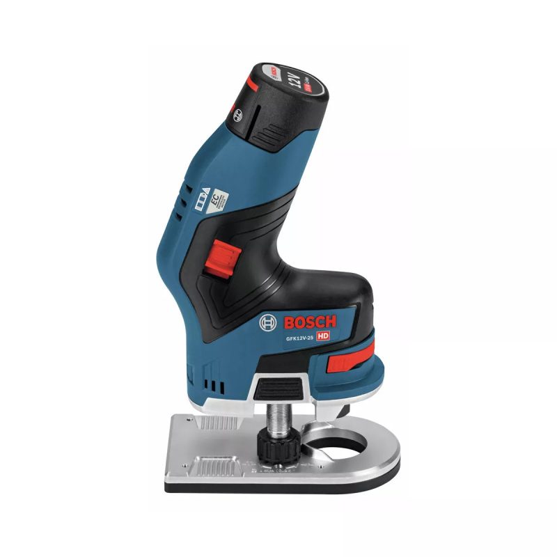 Bosch GKF12V-25N-RT 12V Max Brushless Lithium-Ion 1/4 in. Cordless Palm Edge Router (Tool Only) Manufacturer Refurbished - Image 3