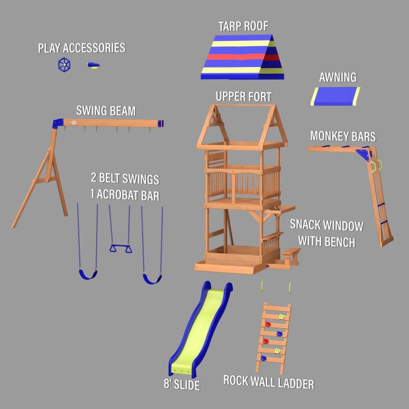 Backyard Discovery Beach Front Swing Set - Image 11