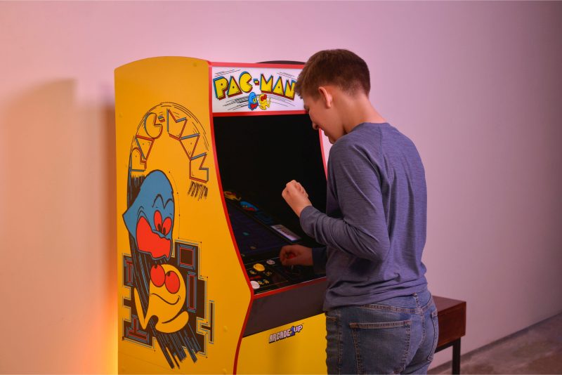 Arcade1Up – PAC-MAN Deluxe Arcade Machine – Yellow - Image 8