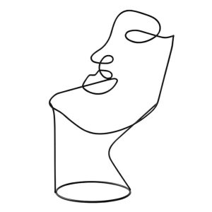 Abstract Decor Sculptures and Hat Holders
