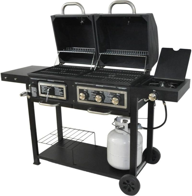 Dual Fuel Combination Charcoal/Gas Grill - Image 2