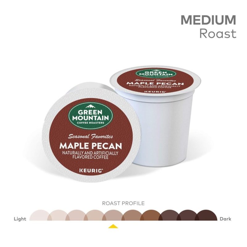 Green Mountain Maple Pecan Coffee K-Cup Pods, Light Roast, 96 Count, 4 Packs of 24 - Image 9