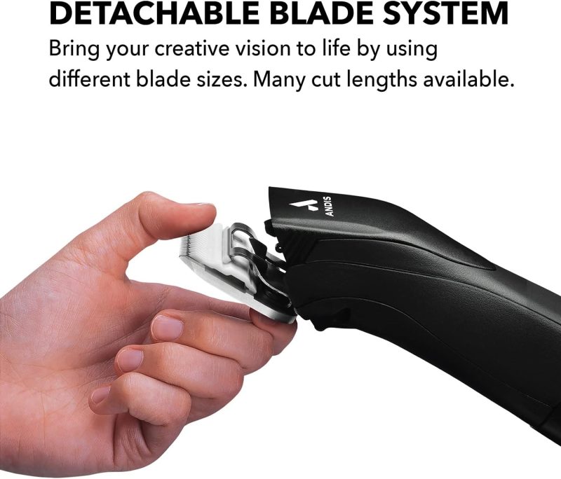 79170 Pulse Zr II 5-Speed Detachable Blade Clipper, Cordless Animal/Dog Grooming, Removable Lithium Ion Battery, LED Charge Light, Black - Image 5