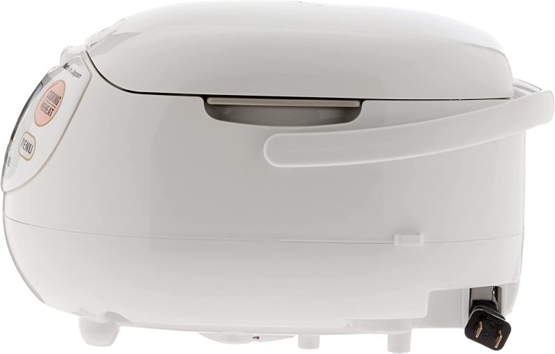 Zojirushi, Made in Japan Neuro Fuzzy Rice Cooker, 5.5-Cup, Premium White - Image 3