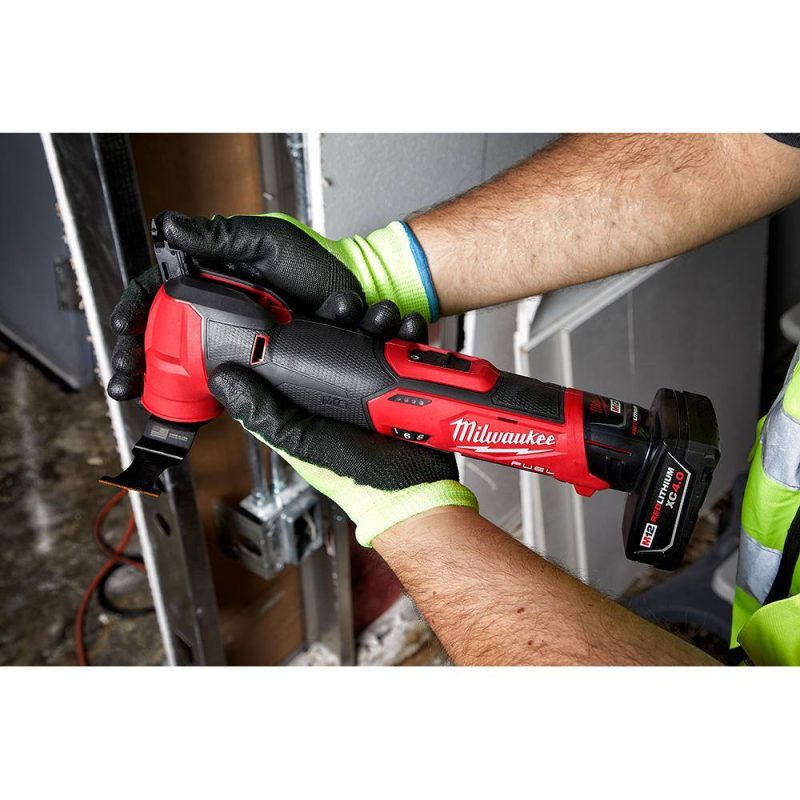 2836-21 M18 FUEL 18V Lithium-Ion Cordless Brushless Oscillating Multi-Tool Kit with one 5.0 Ah Battery, Charger and Tool Bag - Image 24